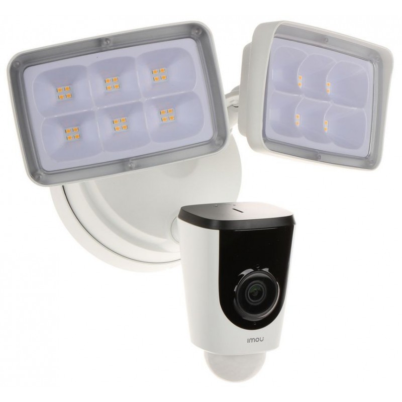 Camera IP wireless de exterior IMOU Floodlight, 2MP Full HD, LED 2000 lm, PIR, Alarma, Microfon si difuzor, MicroSD, IPC-L26P